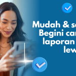 cara cek laporan bisnis lewat HP