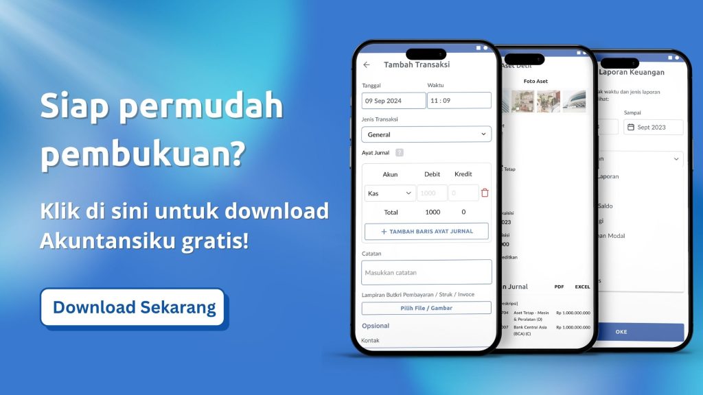 Contoh laporan keuangan praktis untuk pemula