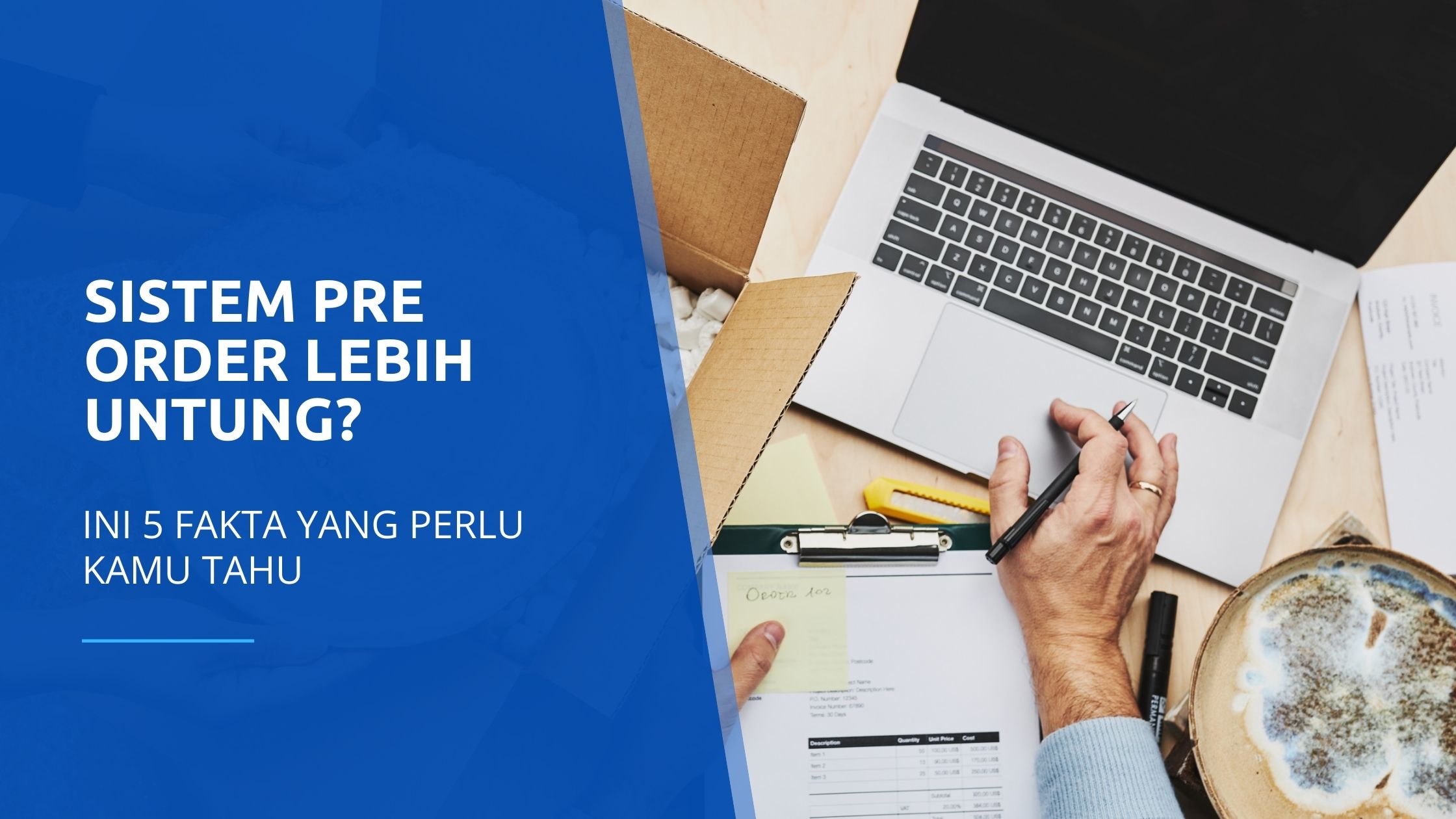 Sistem pre order lebih untung?