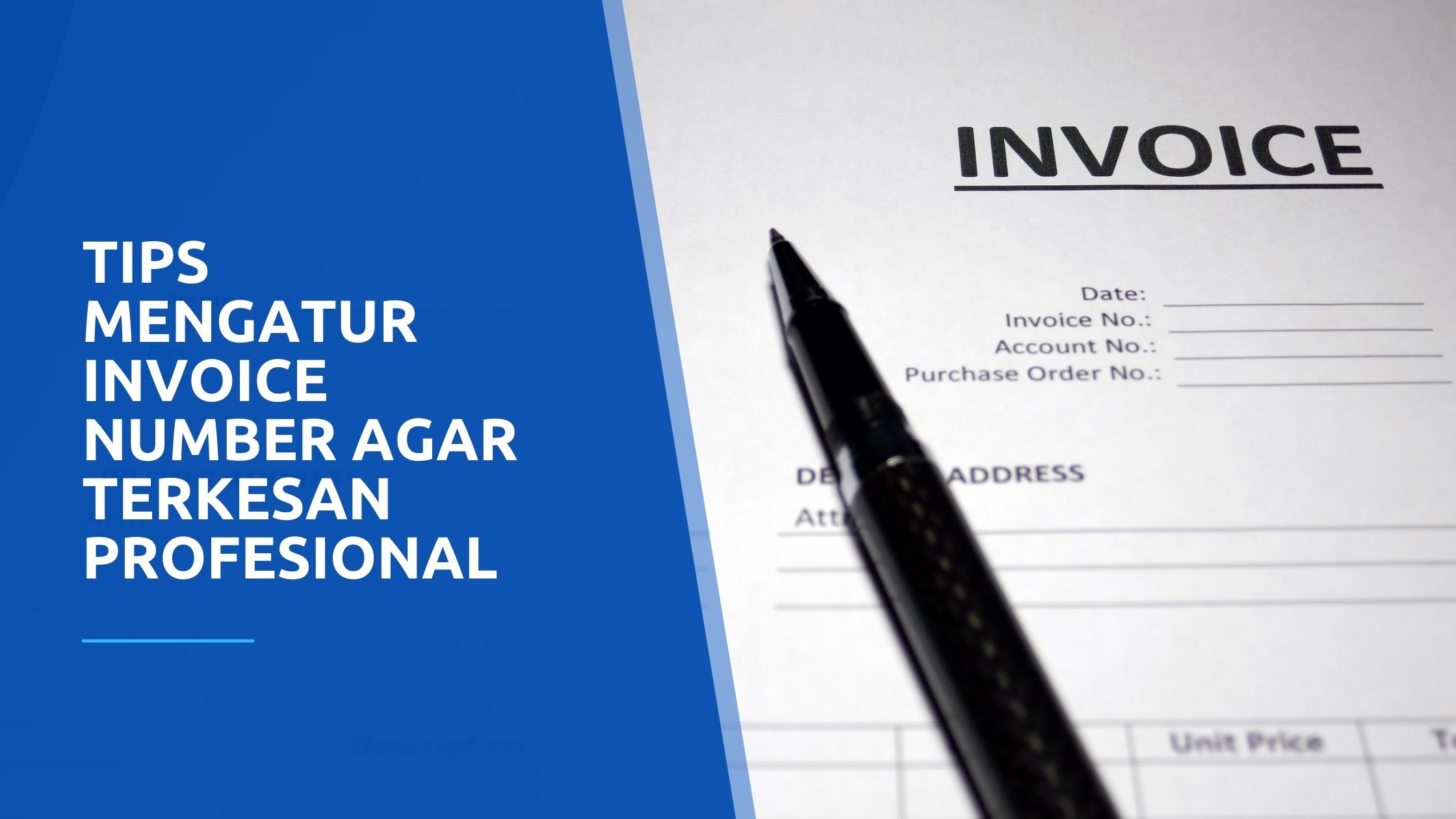 Tips mengatur invoice number agar terkesan profesional